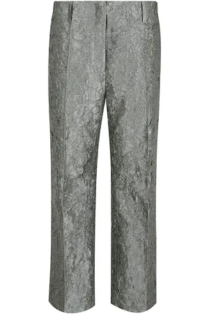 DRIES VAN NOTEN Byxor, Dam, M, Vita Paloma Byxor CR 1428