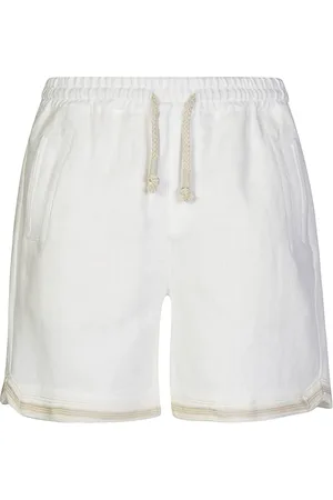 ELEVENTY Shorts, Dam, 2Xl, Linne, Vintage Linne Jogger Bermuda Shorts
