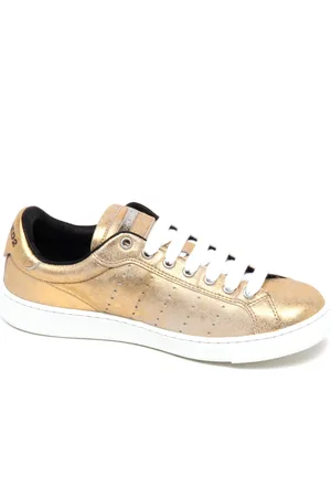 Dsquared2 Skor, Dam, 36 1/2 EU, Vintage effekt sneaker Santa Monica