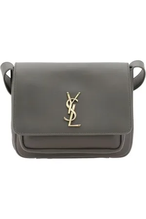 Saint Laurent Väska, Dam, ONE Size, Läder, Läder axelväska med logotyp