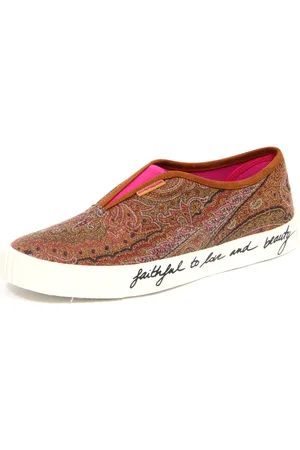 Etro Skor, Dam, 36 EU, Paisley Slip-On Skor för Kvinnor