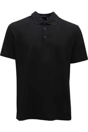 HERNO Topp, Herr, L, Crêpe Polo Shirt Jpl00115U 52005 9300