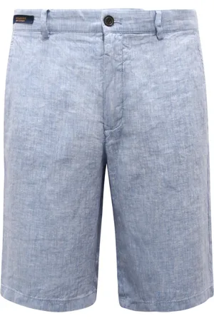 Paul & Shark Shorts, Herr, L, Linne, Linne Bermuda Shorts 6663At Modell