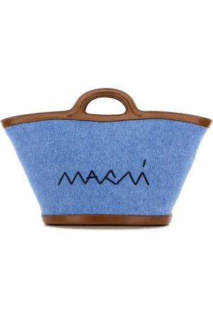 Marni Väska, Dam, ONE Size, Bomull, Snygga Bucket Bags med Borsa-detalj