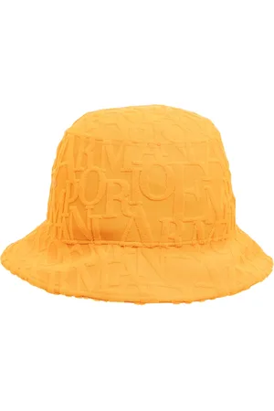 Emporio Armani Accessoarer, Dam, ONE Size, Polyester, Logo Plain Swimwear Hat