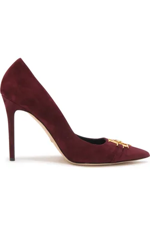 Elisabetta Franchi Skor, Dam, 36 EU, Mocka, Mockaskor Sa31B46E2 Rouge Noir