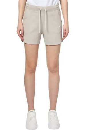 K-Way Shorts, Dam, M, Bomull, Sportig Chic Shorts med Justerbar Midja
