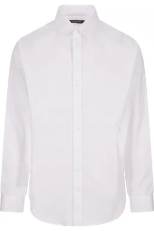 Dsquared2 Skjorta, Herr, S, Bomull, Vita skjortor
