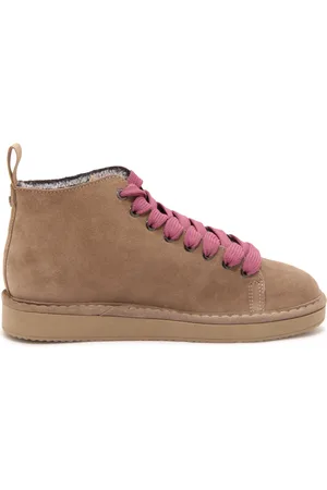Panchic Skor, Dam, 39 EU, Mocka, Eco-Fur Ankelboots Valnöt-Brun Ros