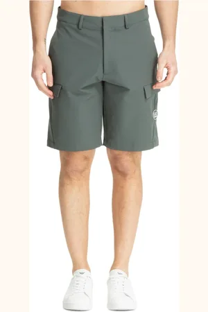 EA7 Shorts, Herr, M, Casual Bermuda Shorts med Fickor