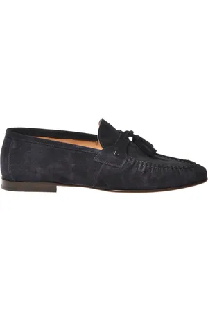BALDININI Skor, Herr, 41 EU, Loafer in suede leather