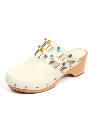 Kurt Geiger Skor, Dam, 38 EU, Kristall Träskor i Off