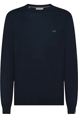 sun68 Sweatshirts & Hoodies, Herr, XL, Bomull, Herr Ullblandning Logo Tröja