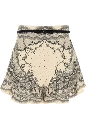 ZIMMERMANN Shorts, Dam, L, Linne, Linne Crush Shorts
