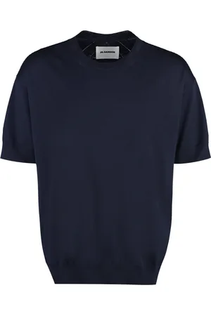 Jil Sander Stickade tröjor & koftor, Herr, L, Rundhalsstickat