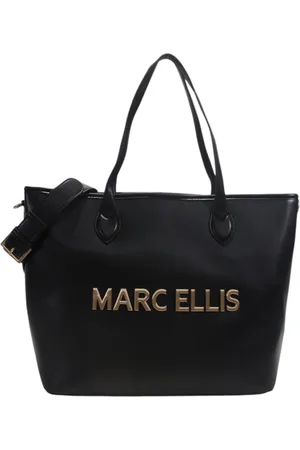 MARC ELLIS Väska, Dam, ONE Size, Läder, Eko-läder shoppingväska med logotyp