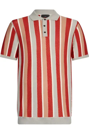 Liu Jo Stickade tröjor & koftor, Herr, 2Xl, Bomull, Randig bomullspolotröja