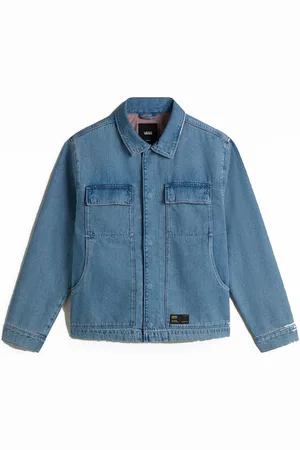 Vans Jacka, Dam, L, Denim, Militärstil Denimjacka