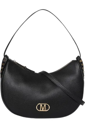MARC ELLIS Väska, Dam, ONE Size, Läder, Svart Hammare Läder Crossbody Väska