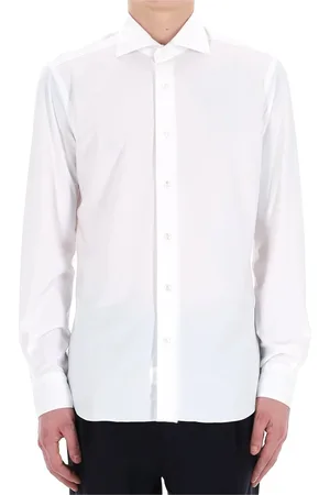 BARBA Skjorta, Herr, 3Xl, Vit Skräddarsydd Skjorta Lätt Andningsbar