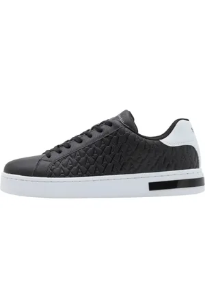 Armani Exchange Skor, Herr, 41 EU, Läder, Ecopelle Sneakers med Logodetalj