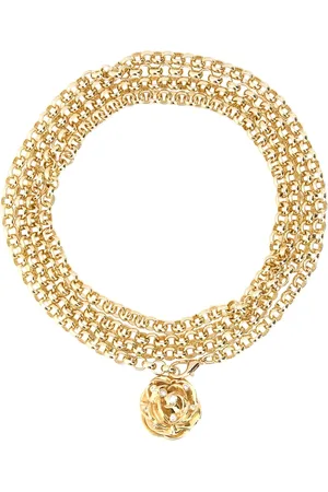 MAGDA BUTRYM Accessoarer, Dam, ONE Size, Guld Halsband Re25 Modell 03