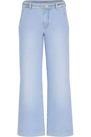Guess Jeans, Dam, W25, Denim, Trendiga Wide Leg Cropped Jeans