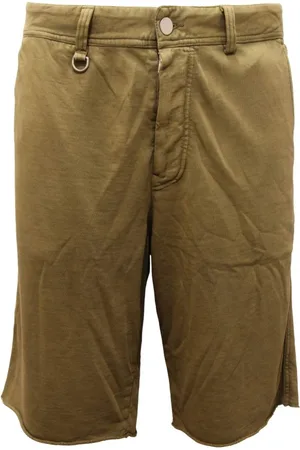 Paolo Pecora Shorts, Herr, L, Bermuda Jersey Shorts i Grön