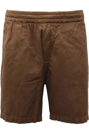 Paolo Pecora Shorts, Herr, L, Bomull, Bomull/Linne Bermuda Shorts