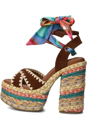 Kurt Geiger Skor, Dam, 37 EU, Chelsea Scarf Platform Sandaler