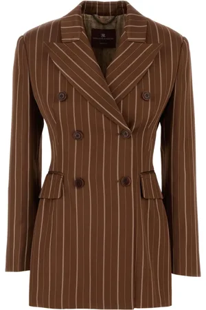 ERMANNO SCERVINO Jacka, Dam, S, Dubbelknäppt Jacka Gessato