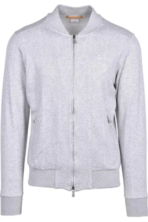 ELEVENTY Sweatshirts & Hoodies, Herr, S, Bomull, Lyxig Silke Kashmir Bomullströja