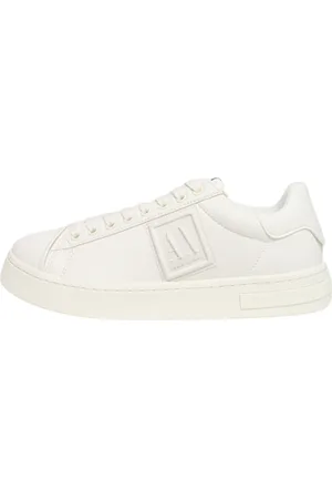 Armani Exchange Skor, Herr, 41 EU, Läder, Ecopelle Sneakers med Logodetalj
