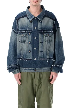 JUNYA WATANABE Jacka, Herr, S, Denim, Oversized Denimjacka Indigo Ss25