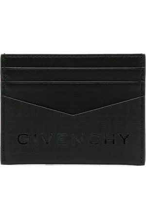 Givenchy Accessoarer, Herr, ONE Size, Nylon, Svart Nylon Korthållare med 4G Motiv