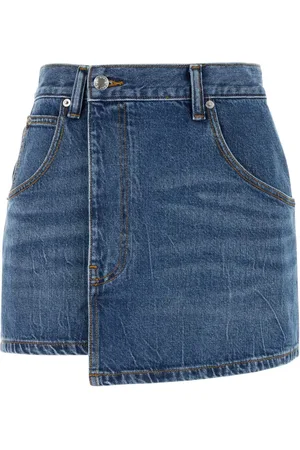 Alexander Wang Kjol, Dam, W25, Bomull, Deconstructed Wrapped Kjol