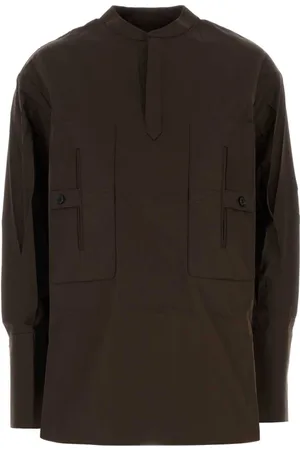 CO Blusar & Skjortor , Dam, M, Bomull, Patch Skjorta Kollektion