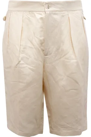 Patrizia Pepe Shorts, Herr, L, Linne, Linne Bermuda Shorts