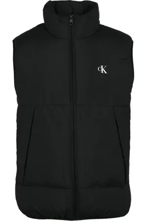 Calvin Klein Jacka, Herr, M, Polyester, Vadderad väst med dragkedja