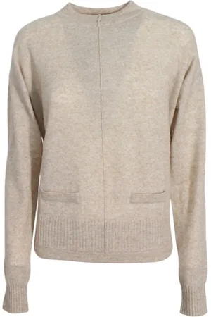 Twin-Set Stickade tröjor & koftor, Dam, S, Ullblandning Crewneck Sweatshirt
