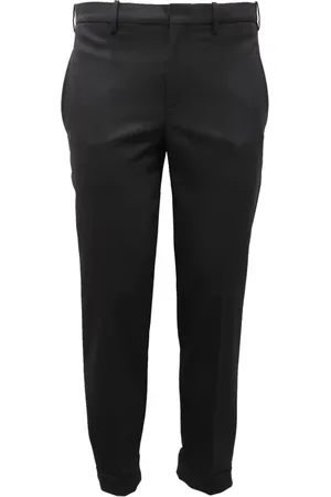 Neil Barrett Byxor, Herr, S, Italiensk Ullblandad Slim Fit Byxa
