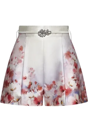 ZIMMERMANN Shorts, Dam, M, Hög midja löst skuren shorts