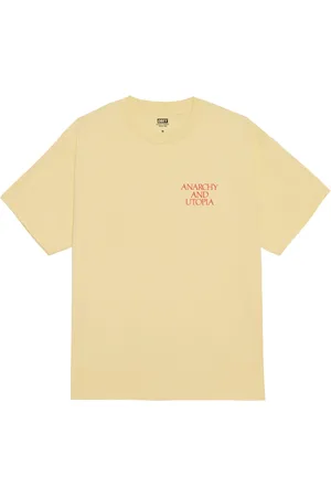 Obey Topp, Herr, M, Bomull, Anarki Utopia Tee Kortärmad T-shirt