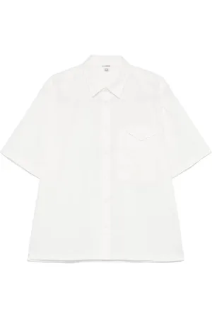 C.P. Company Skjorta, Herr, L, Bomull, Kortärmad Multipocket Skjorta