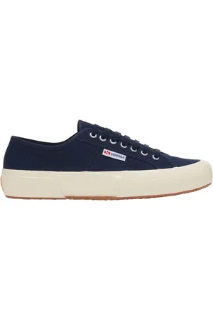 Superga Skor, Herr, 44 EU, Bomull, Canvas Sneakers med Metall Eyelets