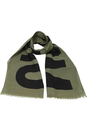 Moschino Accessoarer, Herr, ONE Size, Herr ullsjaal med fransade kanter