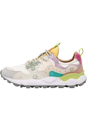 Flower Mountain Skor, Dam, 40 EU, Mocka, Multifärgade Mocka Sneakers