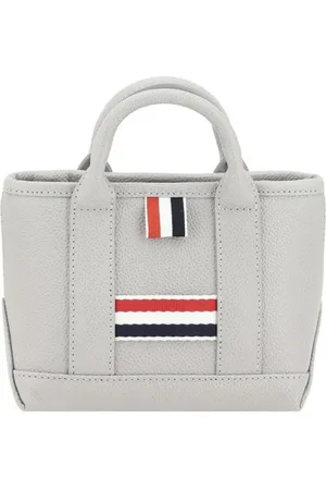 Thom Browne Väska, Dam, ONE Size, Läder, Klassisk läder tote väska