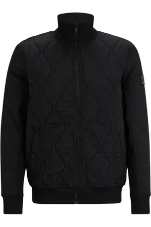 HUGO BOSS Jacka, Herr, M, Nylon, Nylonjacka med logotyp och fickor