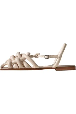 Hereu Skor, Dam, 37 EU, Ivory Sandal för varmare säsonger